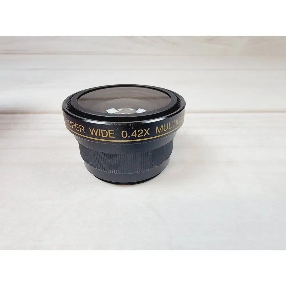 Fujiyama AF Video Super Wide 0.42X Multi-Coated Lens with Case